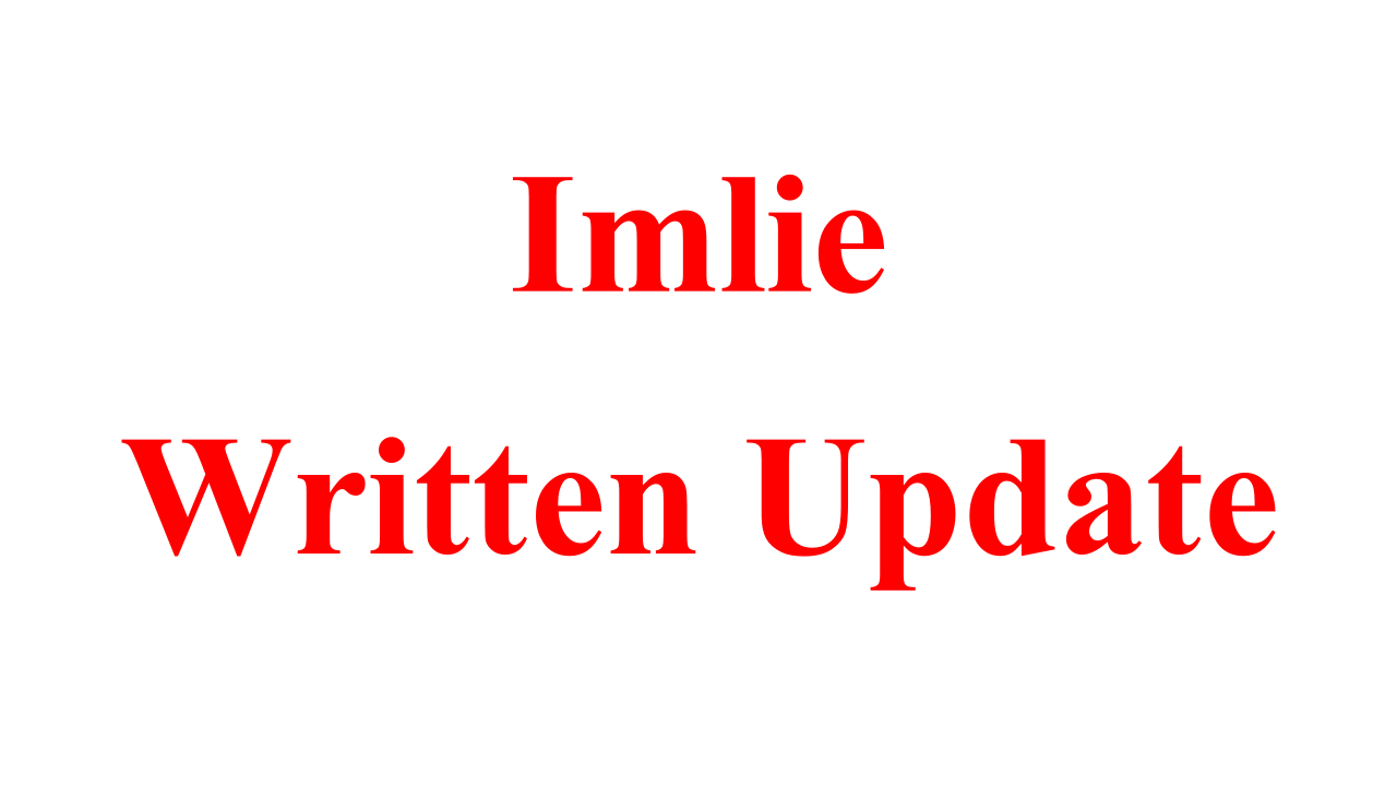 Imlie Written Update